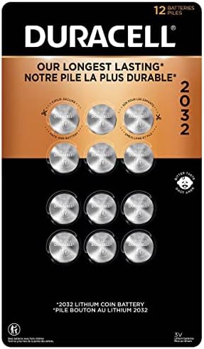 12 Duracell DL2032 Duralock Lithium Batteries Cell Button Electronics (2x6)