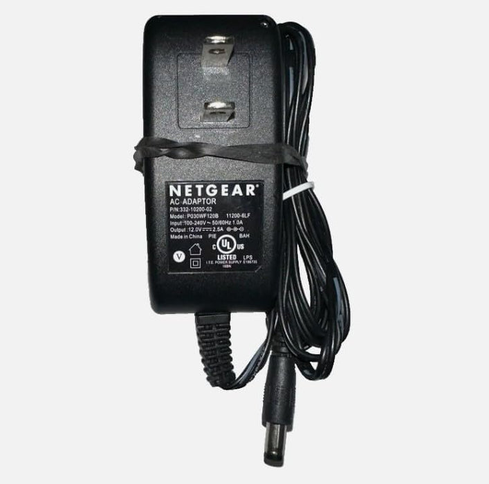 Genuine Netgear AC Adapter Power Supply 12.0V 2.5A Model: P030WF120B & 332-10200-02