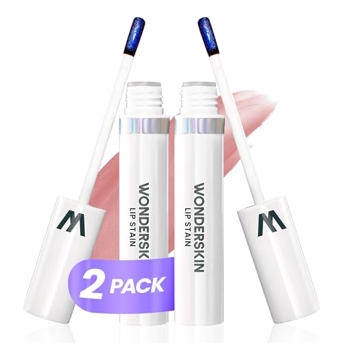 Wonderskin Wonder Blading Lip Stain Peel Off Masque, 2 Pack - Long Lasting, Waterproof and Transfer Proof Matte Pink Lip Tint Stain (XOXO Masque)