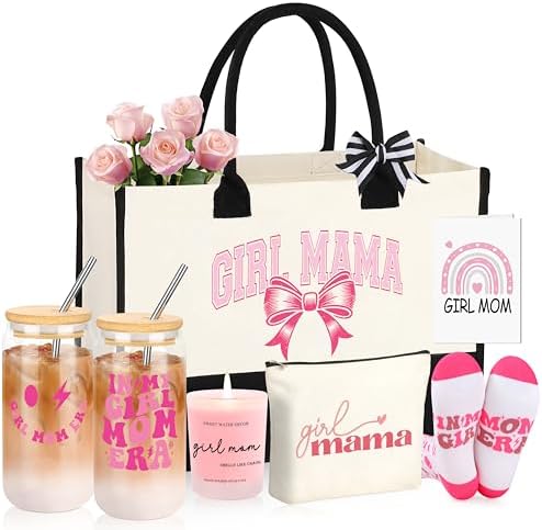Girl Mom Gifts, Christmas Birthday Gifts for New Girl Mom Mama