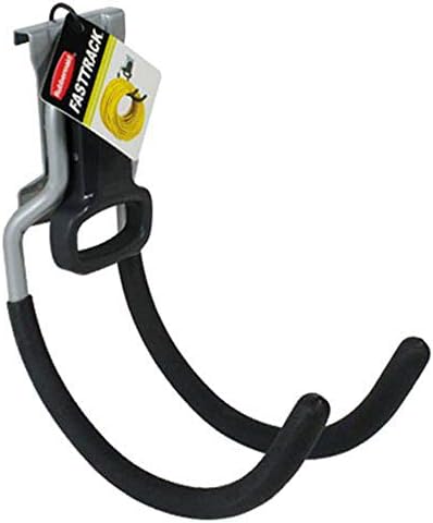 Rubbermaid FastTrack Utility Hook, Garage Wall/Tool Hanger, Wall Mount and Heavy Duty Tool Hanger for Home/Garage/Wall/Shed Organization