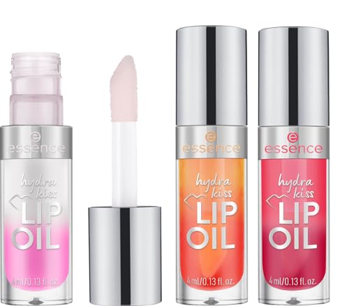 essence| Hydra Kiss Lip Oil 01, 02 & 03 Bundle | Vegan