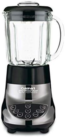 Cuisinart BFP-703BC Smart Power Duet Blender/Food Processor, Brushed Chrome, 3 cup, count of 6