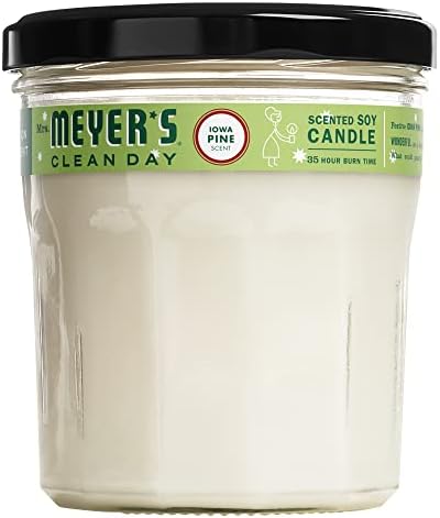 Mrs. Meyer's Clean Day Soy Candle, Iowa Pine (7.2 Ounce (Pack of 1))