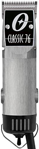 Oster Classic 76 Hair Clipper Professional Pro Salon Brushed Aluminum Color