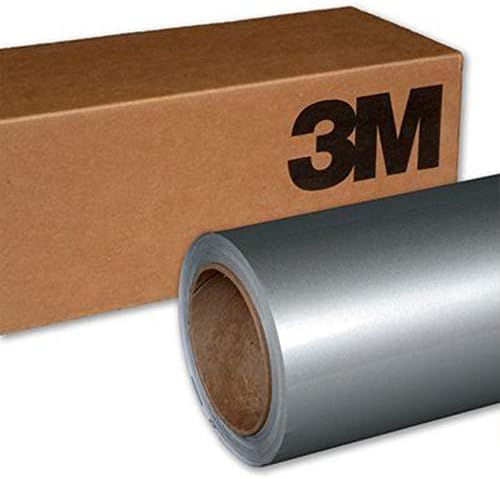 3M 1080 G120 Gloss White Aluminum 5ft x 25ft (125 Sq/ft) Car Wrap Vinyl Film