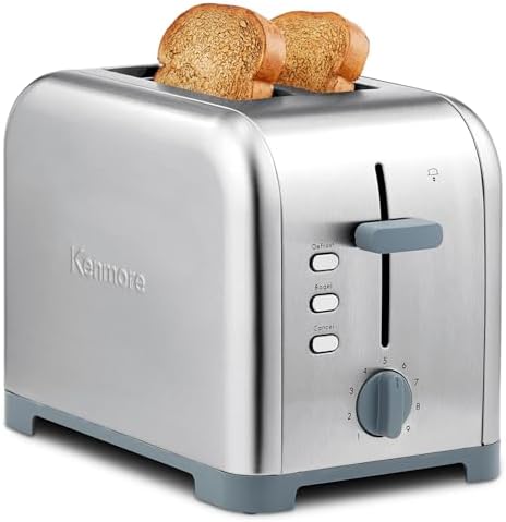 Kenmore 40606 2-Slice Toaster in Stainless Steel