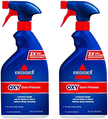Bissell Tough Oxy Stain Pretreat Formula, 22 Fl Oz, Pack of 2