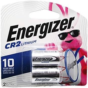 Energizer CR2 Lithium Battery, Pack of 2