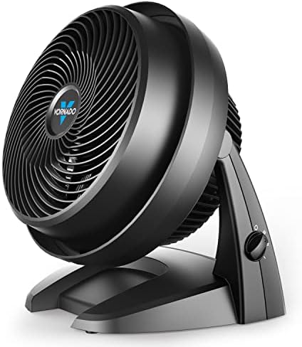 Vornado 630 Mid-Size Whole Room Air Circulator Fan for Home, 3 Speeds, Adjustable Tilt, Removable Grill, 9 Inch, Quiet Fan for Bedroom
