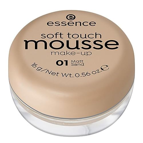 essence Mousse Make Up, 01 Matt Sand