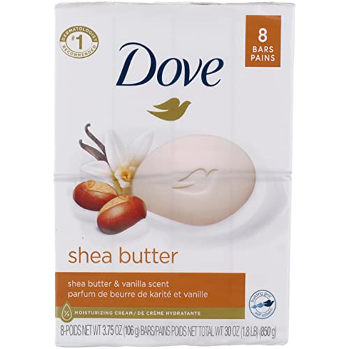 Dove Beauty Bar - Shea Butter with Warm Vanilla - 4 oz - 8 ct - 2 pk