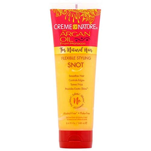 Creme of Nature Argan Oil Flexible Styling Snot Gel, Baltic, 248 ml