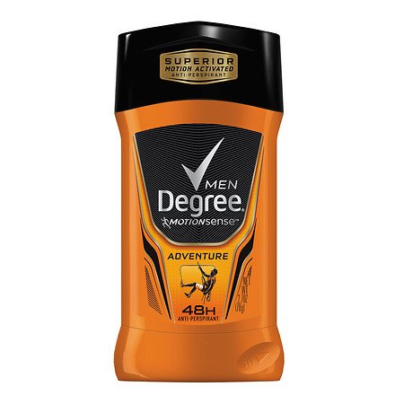 Degree Men Antiperspirant and Deodorant, Adventure - 3PC