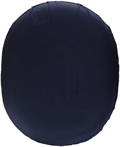 DMI Seat Cushion Donut Pillow and Chair Pillow for Tailbone Pain Relief, Hemorrhoids, Prostate, Pregnancy, Post Natal, Pressure Relief and Surgery, 14 x 12.5 x 3, Navy
