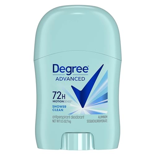 Degree Shower Clean Dry Protection Antiperspirant Deodorant Stick, 0.5 oz (Pack of 10)