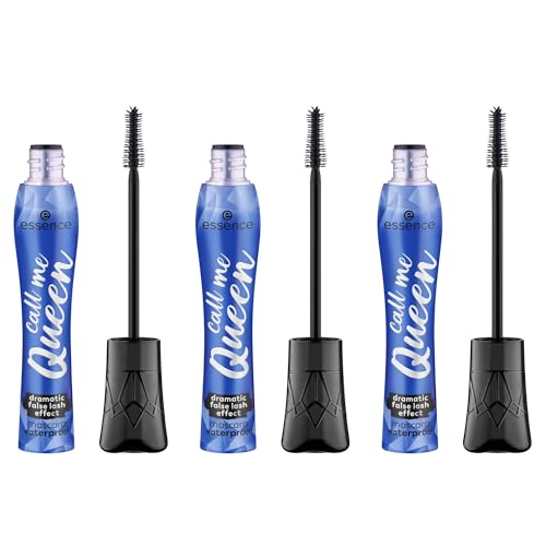 essence | Call Me Queen Dramatic False Lash Effect Waterproof Mascara (3 Pack) | Bold Volume & Length | Vegan & Cruelty Free