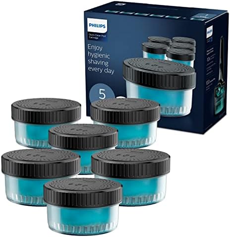 Philips UK Kitchen and Home Quick Clean Pod Replacement Cartridge for Electric Shaver, 5+1-Pack, Up to 18 mos hygienic Shaving, Quick Clean pod Compatible, CC16/50, 1.338 kg, 6-Count