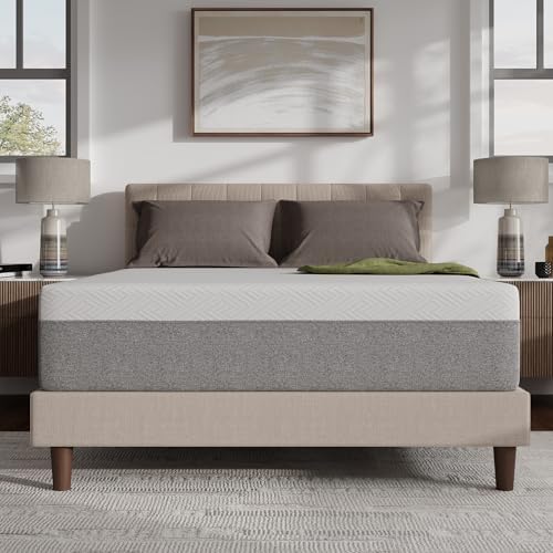 Novilla Mattress King Size 14 Inch, Gel Memory Foam Mattress King in a Box with Comfort Foam for Contour Support & Motion Isolation & Edge Support, CertiPUR-US Certified