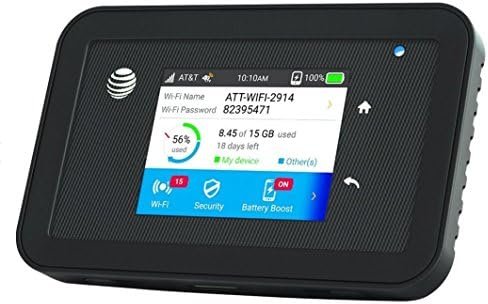 NETGEAR Unite Explore AC815S | Mobile WiFi Hotspot Cat.9 4G LTE | Up to 450Mbps Download Speed | Connect Up to 15 Devices | 18 Hours of Use Per Charge | 2 MIMO TS-9 Antenna connectors | GSM Unlocked