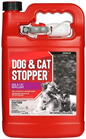 Animal Stopper, Dog & Cat Stopper, Liquid Animal Repellent, All Natural, Effective All Year Round, Safe for People and Pets, No Harsh Chemicals, Ready to Use, Cat & Dog Repellent - 1 Gallon