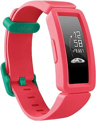 Fitbit Ace 2 Activity Tracker for Kids - Watermelon (Renewed)