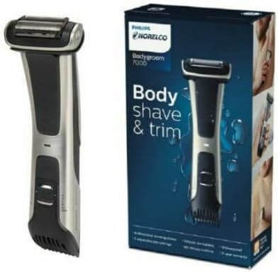 Philips Norelco Bodygroom Series 7000 Showerproof Body Trimmer & Shaver, BG7030/49, 1.0 Count