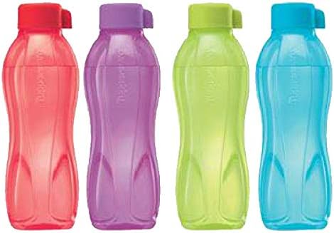 Tupperware Aqua Safe ECO Sports 500 ml New Water Bottles ( Set Of 4 ) Original