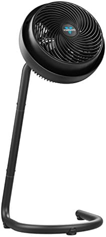 Vornado 783 Full-Size Whole Room Air Circulator Fan, Adjustable Height, 3 Speeds, Tilt Head, Removable Grill, Moves Air 100 Feet, Pedestal Fan for Home, Office, Bedroom, Black