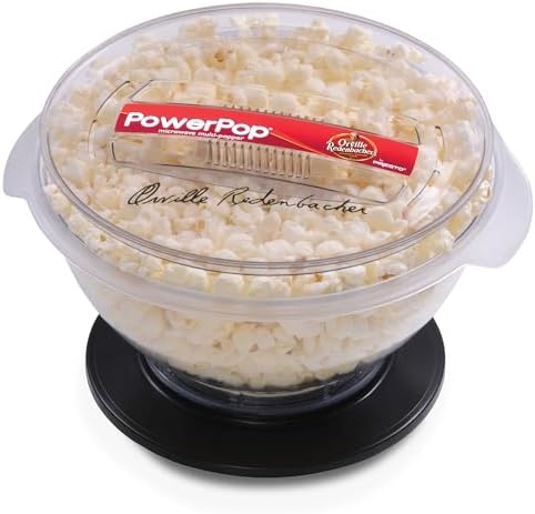 Presto 04830 PowerPop Microwave Multi-Popper, Black