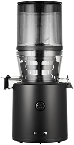 Hurom H320 Slow Juicer, Black | Self-Feeding Cold Press Juice Machine for Vegetables and Fruit | High Yield | BPA Free | 500ml (16.90z) Chamber | Slow Squeeze | Easy to Clean