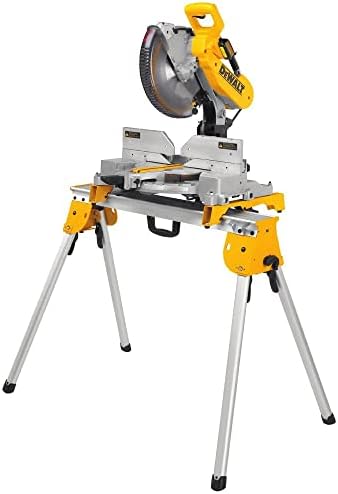 DEWALT Miter Saw Stand, Heavy Duty with Miter Saw Mounting Brakets, Tool Only (DWX725B)
