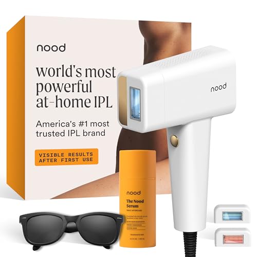 NEW Nood™ Flasher Pro + Serum — IPL Laser Hair Removal Device for Women & Men + After Shave Serum Device — Device T16A