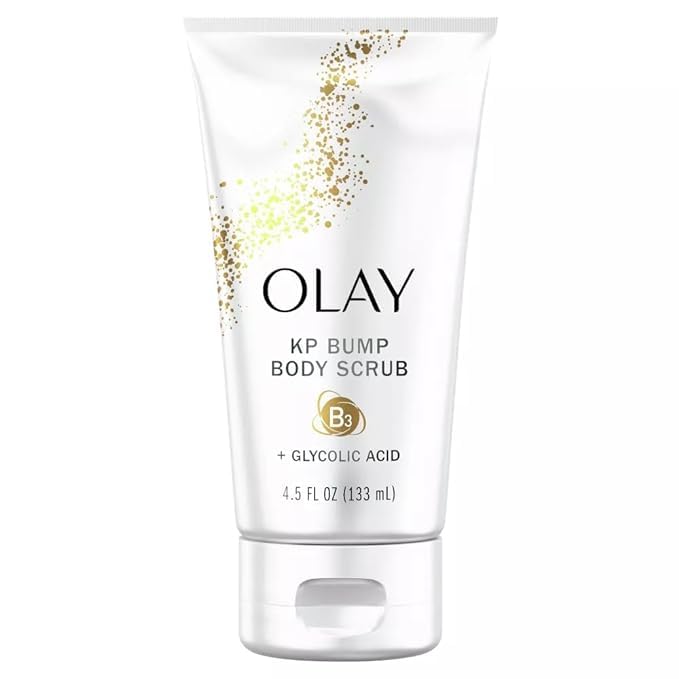 Olay KP Bump Body Scrub with Glycolic Acid and Vitamin B3 Complex, 4.5 Fl Oz