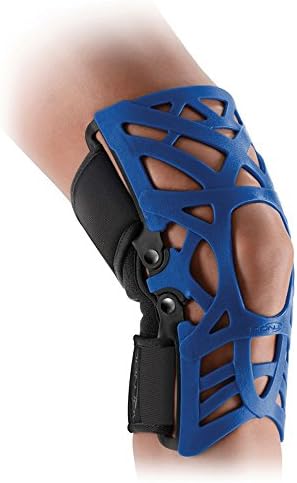 DonJoy Reaction Web Knee Support Brace with Compression Undersleeve: Blue, X-Large/2X-Large