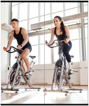 Home Gym Mirror for Wall,60x25x2PCS Full Length,Glass Frameless Body Large Mirror for Home Gym,Workout,Bedroom,Garage(Black)