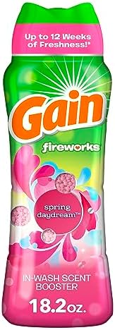Gain Fireworks Laundry Scent Booster Beads, Spring Daydream, 18.2 fl oz, HE Compatible