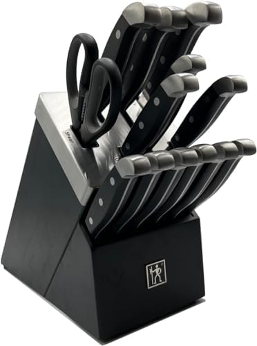 HENCKELS Statement Razor-Sharp 14-pc Self-Sharpening Knife Block Set, German Engineered Informed by 100+ Years of Mastery