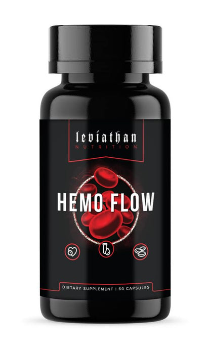 Leviathan Nutrition Hemo Flow | Supplement with Nattokinase for Nitric OxideGET 20% OFF STOREWIDE!