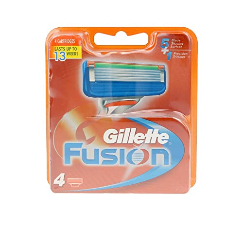 Gillette Fusion Razor Blade, 4 Count