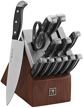 ZWILLING HENCKELS Statement Razor-Sharp White Handle Knife Set, Chef Knife, Bread Knife, German Engineered Knife Informed by over 100 Years of Mastery, Stainless Steel, 14-Piece