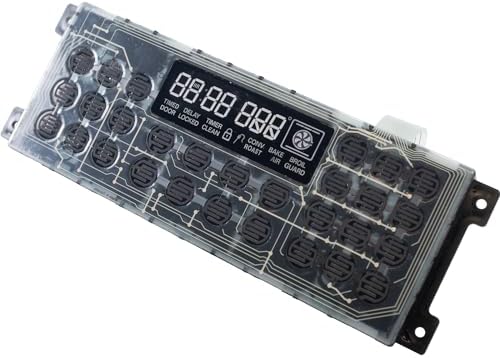 Frigidaire 316462878 Oven Control Board and Clock for Electric Ranges and Stoves, Black