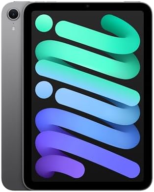 Apple iPad Mini (A17 Pro): Apple Intelligence, 8.3-inch Liquid Retina Display, 128GB, Wi-Fi 6E, 12MP Front/12MP Back Camera, Touch ID, All-Day Battery Life — Space Gray