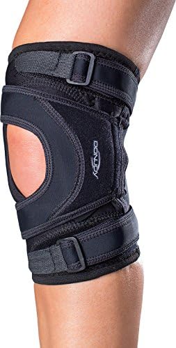 DonJoy Tru-Pull Lite Knee Support Brace: Left Leg, Large