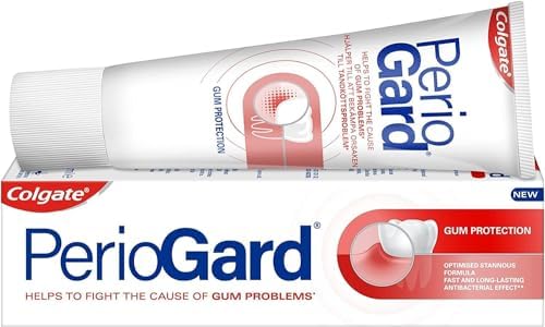 Colgate Gum Protection PerioGard Toothpaste 90grm/3.2oz Helps Fight Plaque Dual Active Formula Helps to Keep Gums Healthy