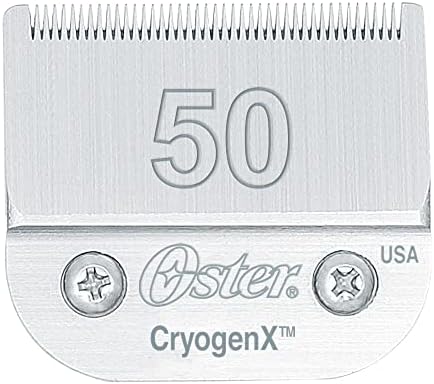 Oster CryogenX Professional Pet Clipper Blade, Size 50 (078919-006-005),Silver