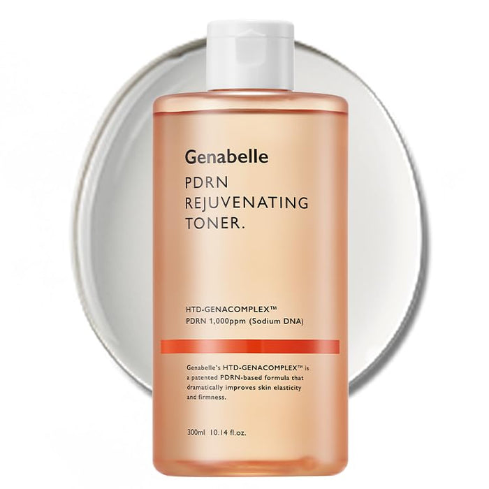 PDRN Rejuvenating Toner - Deep Hydration & Skin Barrier Support with PDRN, Panthenol, Hyaluronic Acid - Soft & Glowing Skin - 10.14 fl.oz/300ml