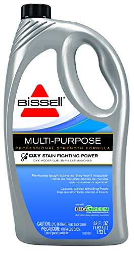 Bissell Commercial-85T6-1 Carpet Cleaner, 30-40 oz Bottle, 4.5 to 5.5 pH,Green