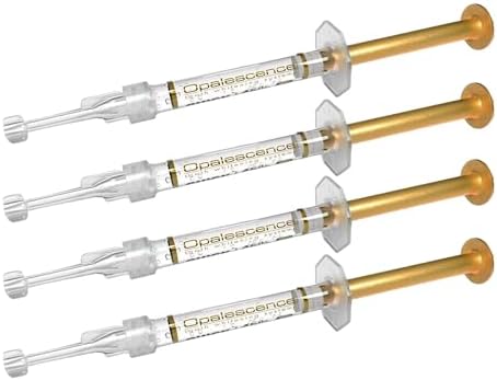 Opalescence 45% Syringes Teeth Whitening Gel - with PF - (4 Syringes) Refill Kit Carbamide Peroxide. Made by Ultradent, in Mint Flavor. Tooth Whitening 5359-2