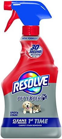 Resolve Pet Stain & Odor Carpet Cleaner, 22 oz (Pack of 6)